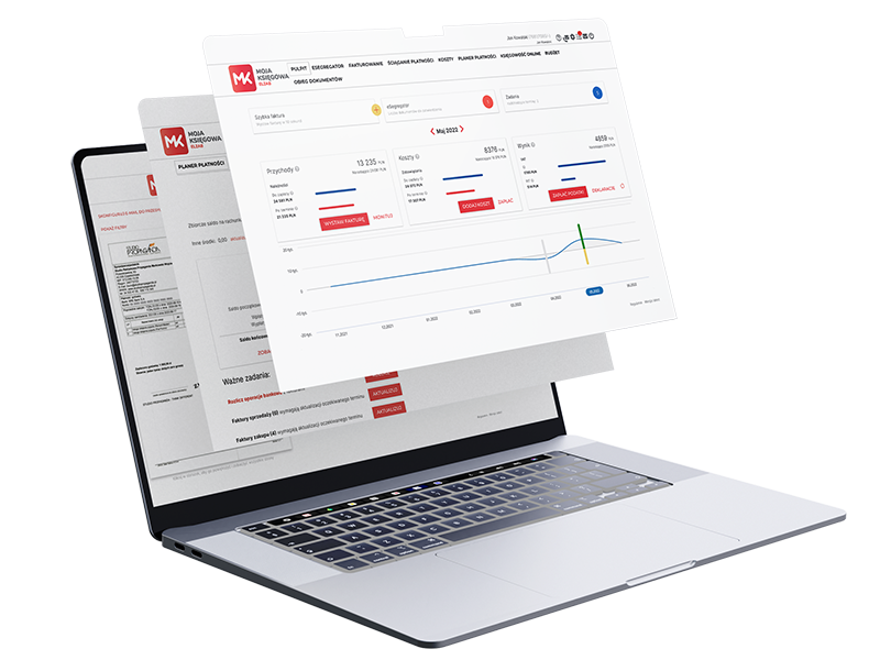 Moja Księgowa planer fakturowanie eSegregator