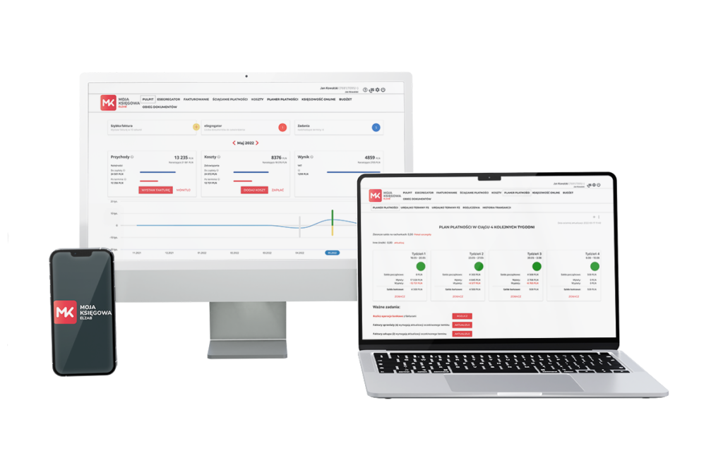 Moja Księgowa 3 urządzenia