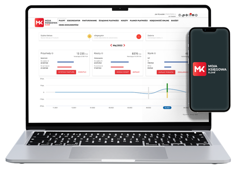 Moja Księgowa Pulpit